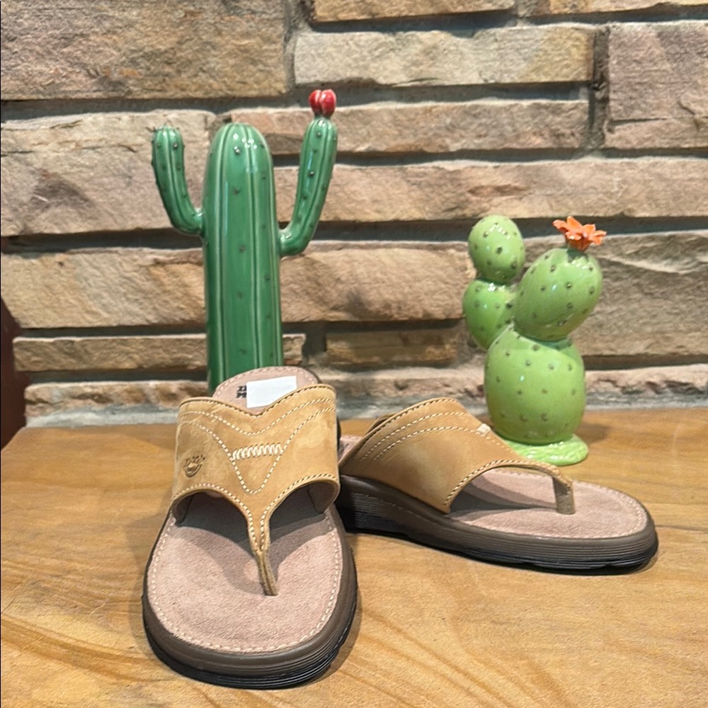 NOT FOR SALE: Dr. Martens Tan Flip Flop Sandals!